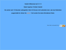 Tablet Screenshot of ingbuero-hubertz.de